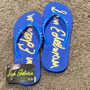 Sam Edelman (kids) flip flops NWT